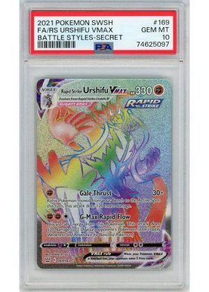 Rapid Strike Urshifu VMAX 169/163 PSA 10