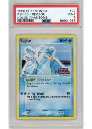 Regice 27/110 Reverse Foil PSA 9