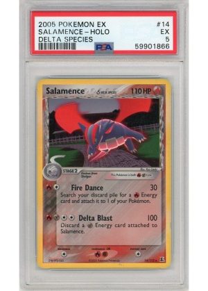 Salamence &delta; 14/113 PSA 5