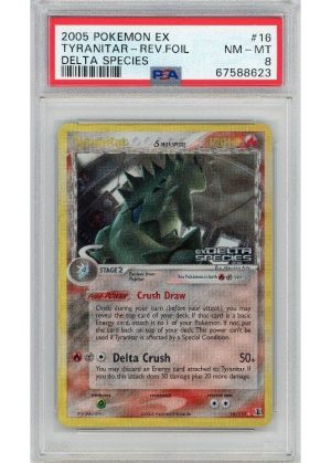 Tyranitar δ 16/113 Reverse Foil PSA 8