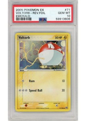 Voltorb 71/106 Reverse Foil PSA 10