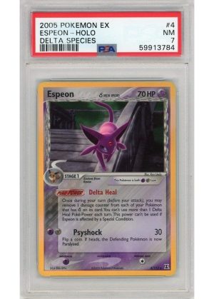 Espeon δ 4/113 PSA 7