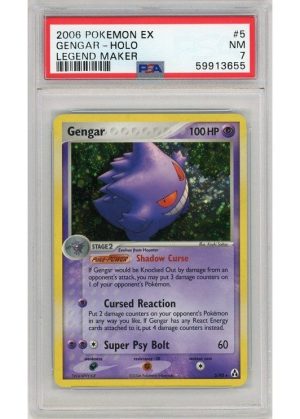 Gengar 5/92 PSA 7