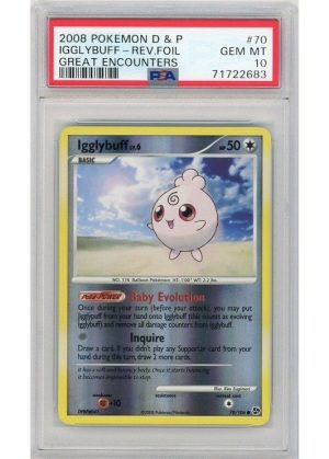 Igglybuff 70/106 Reverse Foil PSA 10