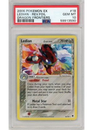 Ledian &delta; 18/101 Reverse Foil PSA 10