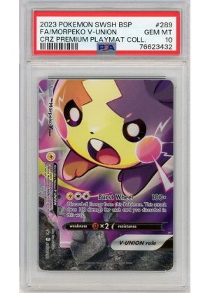 Morpeko V-Union SWSH289 PSA 10