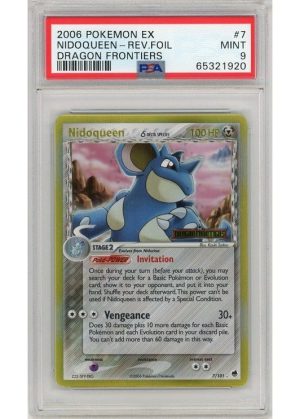 Nidoqueen &delta; 7/101 Reverse Foil PSA 9