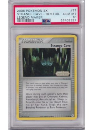 Strange Cave 77/92 Reverse Foil PSA 10