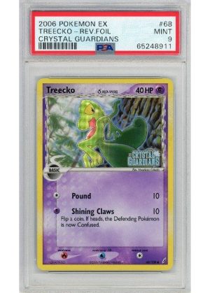 Treecko 68/100 Reverse Foil PSA 9