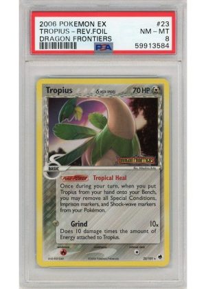 Tropius &delta; 23/101 Reverse Foil PSA 8