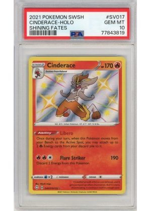 Cinderace SV017/SV122 PSA 10