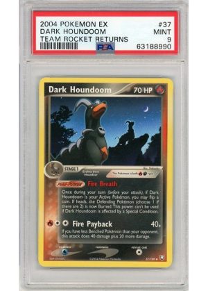 Dark Houndoom 37/109 PSA 9