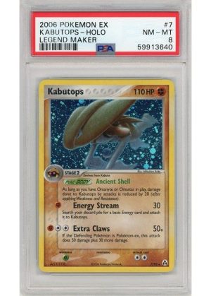 Kabutops 7/92 PSA 8