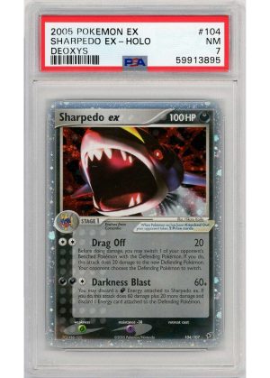 Sharpedo ex 104/107 PSA 7