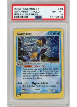 Swampert 13/109 PSA 8
