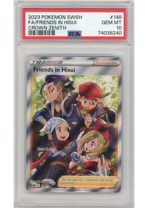 Friends in Hisui 148/159 PSA 10