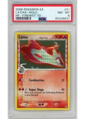 Latias &delta; 21/110 PSA 8