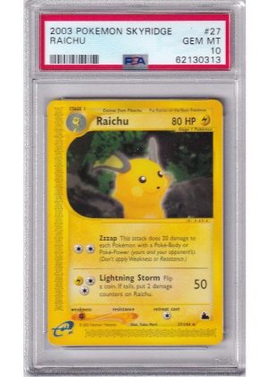 Raichu 27/144 PSA 10