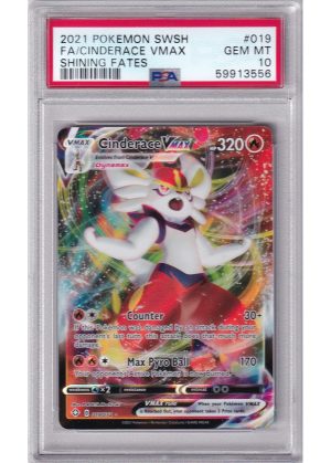 Cinderace VMAX 019/072 PSA 10