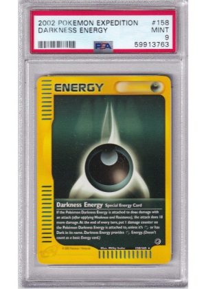 Darkness Energy 158/165 PSA 9