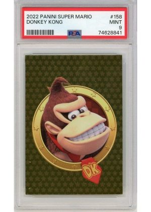Donkey Kong (Panini Super Mario) 158 PSA 9
