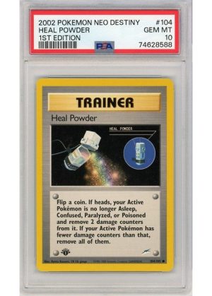 Heal Powder 104/105 1st Edition PSA 10