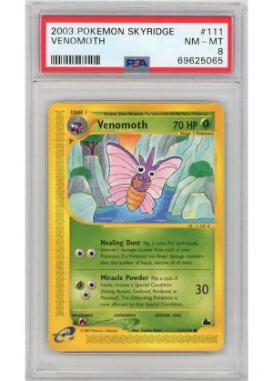 Venomoth 111/144 PSA 8