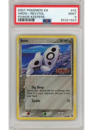 Aron 42/108 Reverse Foil PSA 9