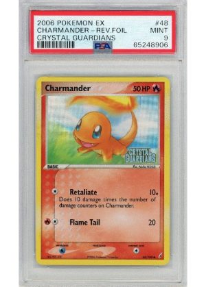 Charmander 48/100 Reverse Foil PSA 9