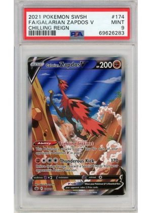 Galarian Zapdos V 174/198 PSA 9