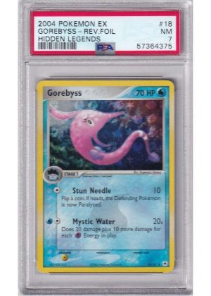 Gorebyss 18/101 Reverse Foil PSA 7