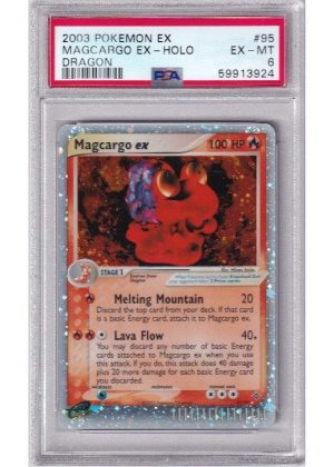Magcargo ex 95/97 PSA 6
