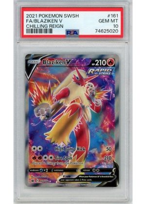 Blaziken V 161/198 PSA 10