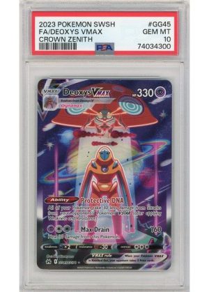 Deoxys VMAX GG45/GG70 PSA 10
