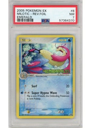 Milotic 8/106 Reverse Foil PSA 7