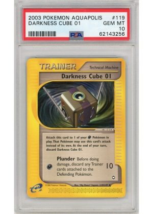 Darkness Cube 01 119/147 PSA 10