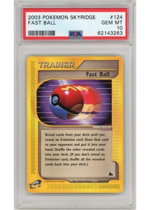 Fast Ball 124/144 PSA 10