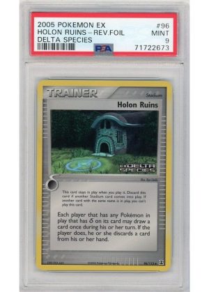 Holon Ruins 96/113 Reverse Foil PSA 9