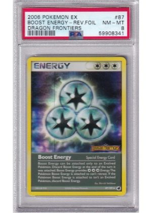 Boost Energy 87/101 Reverse Foil PSA 8