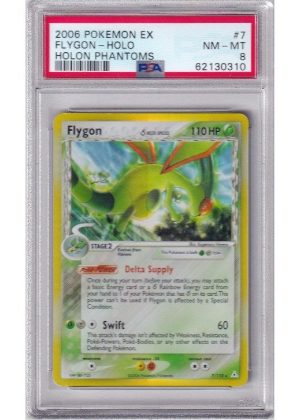 Flygon &delta; 7/110 PSA 8