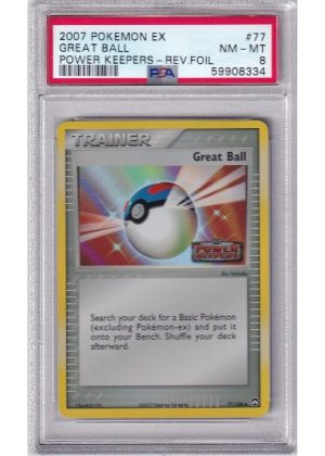 Great Ball 77/108 Reverse Foil PSA 8