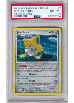Jirachi 7/111 PSA 8