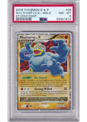 Machamp LV.X 98/100 PSA 8