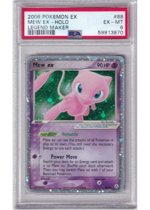 Mew ex 88/92 PSA 6