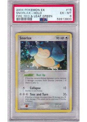 Snorlax 15/112 PSA 6