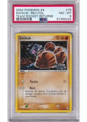 Swinub 79/109 Reverse Foil PSA 8