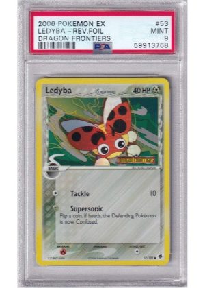 Ledyba &delta; 53/101 Reverse Foil PSA 9