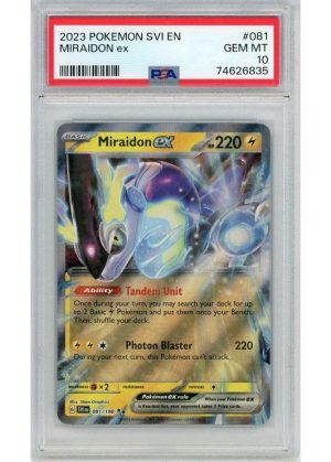 Miraidon ex 081/198 PSA 10